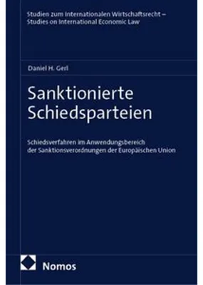 Zdjęcie produktu dla Sanktionierte Schiedsparteien