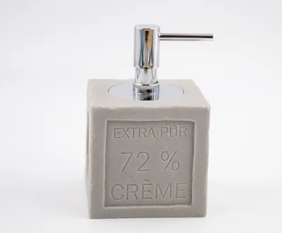 Produktbild von Seifenspender Helene grau 250ml Landhausstil