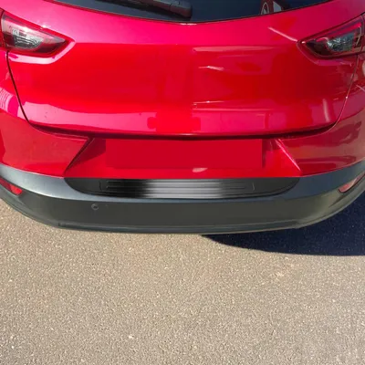 Zdjęcie produktu dla Zderzak ochronny do Mazda CX-3 2015-2021 szczotkowany ciemny