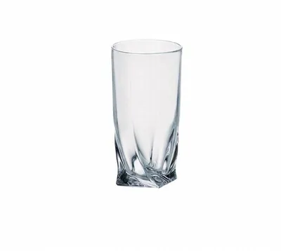 Obrázok produktu pre Poháre na nealkoholické nápoje Bohemia - Quadro, 350 ml, 6 ks.