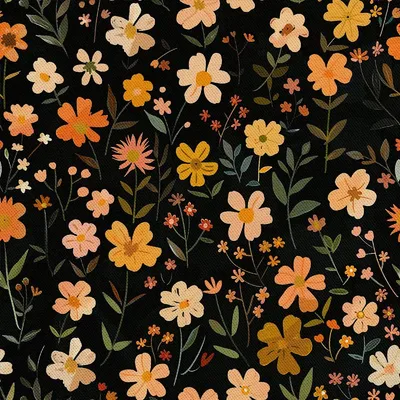 Produktbild von OUTDOOR DEKOSTOFFE OXFORD - Motiv Blumen I DX5388
