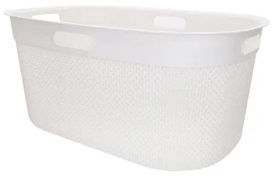Produktbild von Curver 12412 Filo 45l 59x39x27 Cm Aufbewahrungskorb Aus Kunststoff Durchsichtig  Durchsichtig One Size