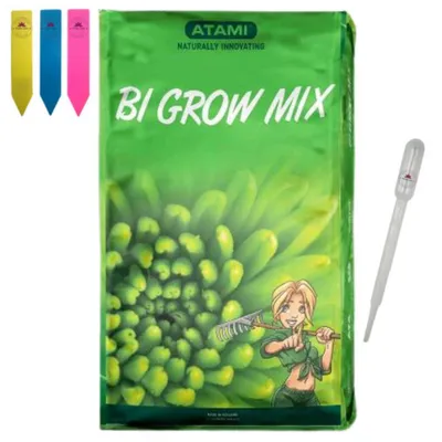 Produktbild von ATAMI Terra Growmix 50 Liter – Organische Pflanzenerde für Indoor- & Outdoor-Pflanzen