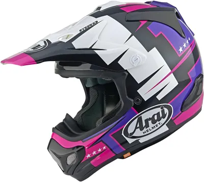 Image de ARAI Casque MX-V EVO Battle - Violet
