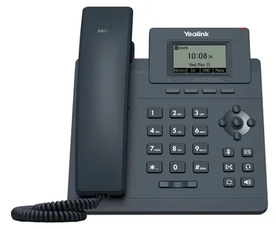 Image de Téléphone IP Yealink SIP-T30P PoE Noir