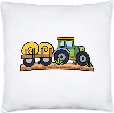 Produktbild von Trecker Kissen Inkl. Füllung Für Trecker Fans Bauernhof Bauern Feld Landarbeit Landwirtschaft Traktor