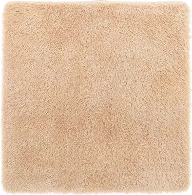 Produktbild von Teppich Shaggy Hochflor NAVARRA Beige 160x160 cm Polyester
