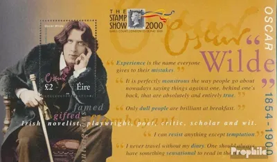 Produktbild von Briefmarken Irland 2000 Mi Block35I (kompl.Ausg.) postfrisch 100. Todestag von Oscar Wilde