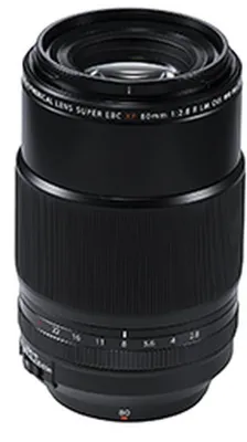 Zdjęcie produktu dla Fujifilm Fujinon XF80MM F2.8 R LM OIS WR MACRO, Obiektyw makro, 16/12, Fujifilm XF, Automatyczne ustawienie ostrości