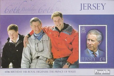 Produktbild von Briefmarken GB - Jersey 2008 Mi Block74 (kompl.Ausg.) postfrisch Charles