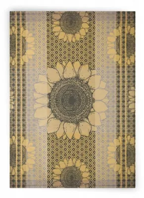 Produktbild von Küchentuch - Geschirrtücher - 100% Baumwolle - 240 g/m2 - 50x70 cm - Hochwertige Geschirrhandtücher - Braun - SUNFLOWERS GOTS