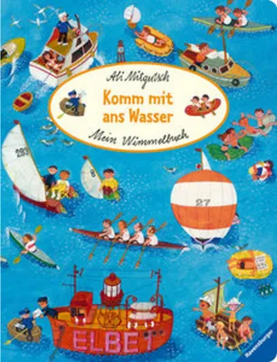 Produktbild von Ravensburger Pappbilderbuch Mein Wimmelbuch Komm mit ans Wasser 41789