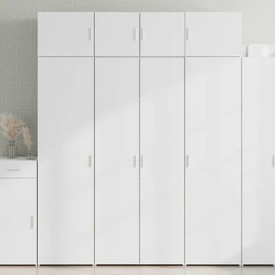Obrázok produktu pre vidaXL Vysoká skrinka biela 80x42,5x225 cm materiál na báze dreva