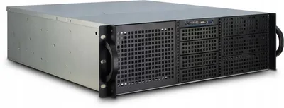 Zdjęcie produktu dla Inter-Tech 3U-30765, Stojak, Serwer, Czarny, ATX, EATX, ITX, micro ATX, SSI CEB, SSI EEB, Stal, 3U