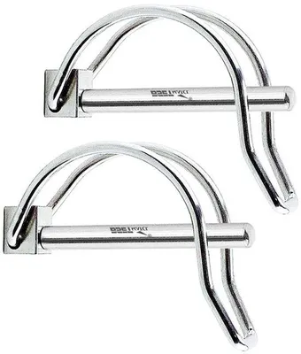 Produktbild von Sicherheitsstecker Edelstahl Quick Release Doppelset