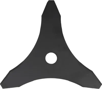 Produktbild von Trade-Shop Dickichtmesser / Freischneiderklinge 3-Zahn 255 x 25,4 x 1,4mm kompatibel mit Stihl FR106 FR108 FR85 FR85T FR130T Motorsense
