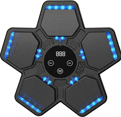 INF Smart Musik Boxmaschine: Bluetooth, Einstellbare Geschwindigkeit für Training Schwarz