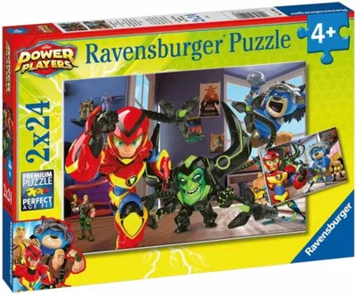 Immagine prodotto di RAVENSBURGER Puzzle Power Players 2x24 Teile