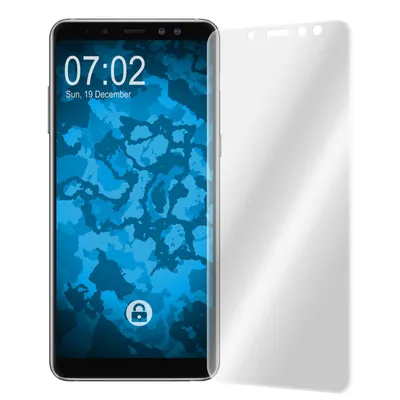 Produktbild von 2er-Pack PhoneNatic Displayschutzfolien klar Flexible Folien kompatibel mit Samsung Galaxy A8 Plus (2018)