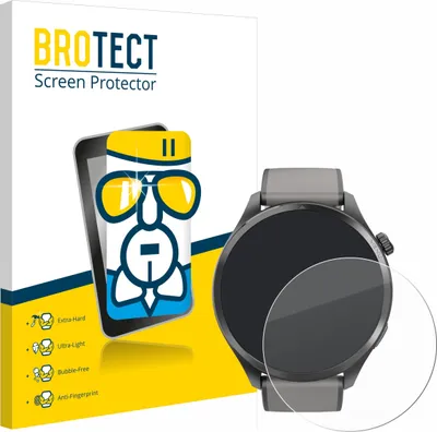 Produktbild von BROTECT Schutzglas für Hama Smartwatch 9000 Schutzfolie Panzer Folie Glas Display Schutz klar