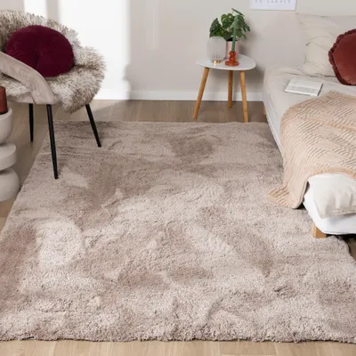 Produktbild von Volero - Hochflor Teppich Waschbar - Ziggy Beige - 160x230 cm -