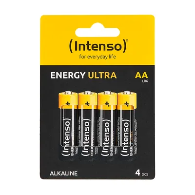 Produktbild von Intenso 7501424, Einwegbatterie, AA, Alkali, 1,5 V, 4 Stück(e), 2600 mAh