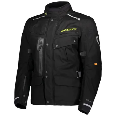 Produktbild von Scott Voyager Dryo wasserdichte Motorrad Textiljacke, schwarz, 4XL