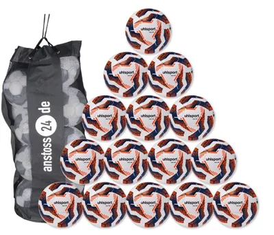 Produktbild von Ballset Uhlsport Trainingsball SALA PRO inkl. Ballsack 15 Bälle