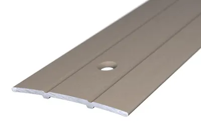 Produktbild von Carl Prinz Aluminium Übergangsprofil 132 Edelstahl matt 100 cm | 38 mm | Schraubmontage | Boden Übergangsprofil