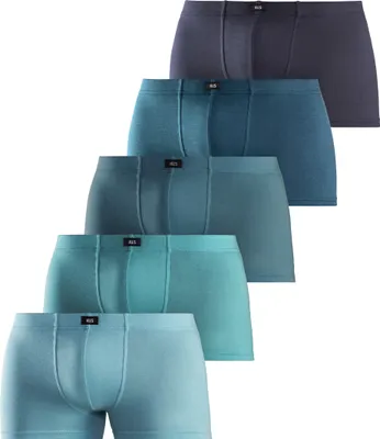 Produktbild von H.I.S. Boxer Boxershorts für Herren 5 -teilig blau, hellblau, navy, petrol, dunkelpetrol Größe 7