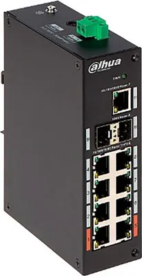 Image de Switch PoE Dahua DH-PFS3211-8GT-120-V2 8 Ports 2x SFP 1x Uplink