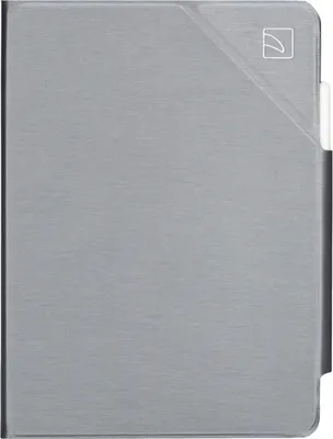 Imagen del producto de Funda Tucano Minerale PLUS IPD10MP-SL para Apple iPad, fabricada en cuero sintético, compatible con pantallas de hasta 27,94 cm