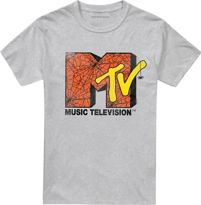 Produktbild von MTV - T-Shirt für Herren/Damen Uni, Logo TV29146 (4XL) (Sportliches Heather)