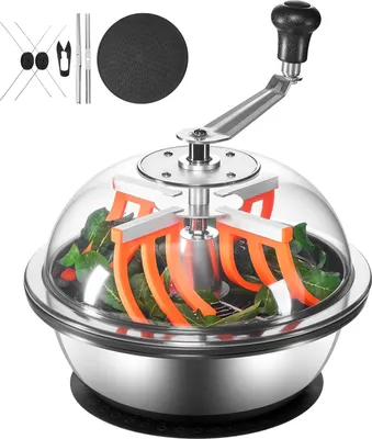 Produktbild von SucceBuy Manuelle Erntemaschine Bowl, 33 cm Knospen-Trimmer, Nass- und Trocken-Schneidemaschine für Pflanzen, Blätter, Knospen und Blumen