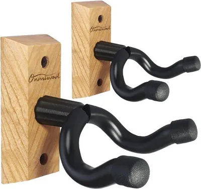 Immagine prodotto di Supporti da parete per chitarre elettriche - Supporto da parete a forma di U per chitarre acustiche ed elettriche