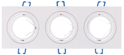 Obrázek produktu pro LED Solution Trojitý bílý podhledový rámeček hranatý výklopný 3609