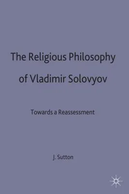 Produktbild von Religious Philosophy of Vladimir Solovyov