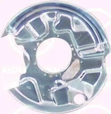Produktbild von KLOKKERHOLM Ankerblech 3526877 hinten links passend für MERCEDES-BENZ 190 (W201)