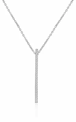 Obrázek produktu pro Elegantní stříbrný řetízek pro ženy AGT-N037W