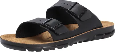 Produktbild von Birkenstock Classic Bilbao Birko-Flor Uni-Erwachsene Pantoletten Schwarz 42 EU Normal