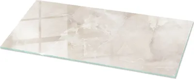 Produktbild von Marmorstrukturmuster– Küchenarbeitsplatte – Glasplatte Küche – Glasarbeitsplatte – Küchenplatte Glas – Arbeitsfläche Glas – Pflegeleicht – 125x50 cm