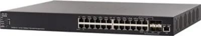 Produktbild von Cisco SX550X-24-K9, Managed, L3, 10G Ethernet (100/1000/10000), Rack-Einbau