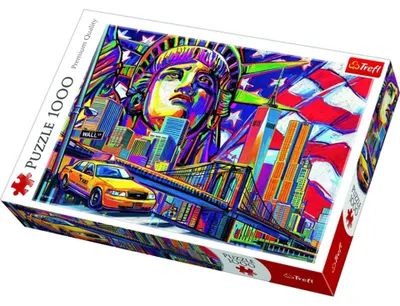 Immagine prodotto di Puzzle 1000 pezzi - I colori di New York