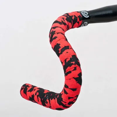 Image de Bikeribbon BR5019 - RUBAN DE CINTRE CORK PLUS NOIR/ROUGE