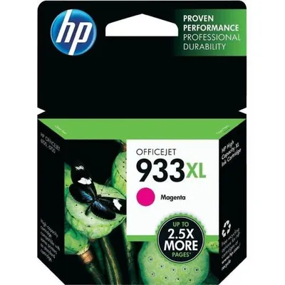 Zdjęcie produktu dla HP 933XL oryginalny wkład atramentowy purpurowy XL, Purpurowy, Tusz na bazie pigmentu, 9 ml, 1 szt., 825 stron(y)