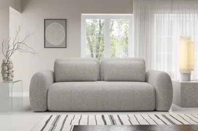 Produktbild von Sofa 3-Sitzer mit Schlaffunktion GASTON in Stoff Puente Sandgrau