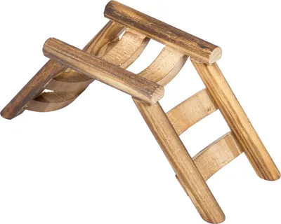 Produktbild von Duvoplus Nagerleiter aus geflammtem Holz