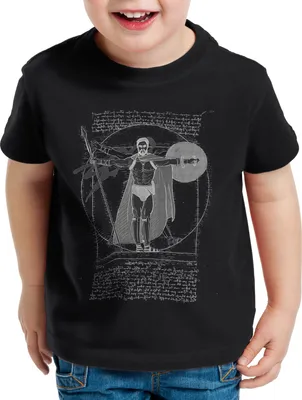 Produktbild von style3 Vitruvianischer Spartaner Kinder T-Shirt antiker kämpfer 300 dreihundert