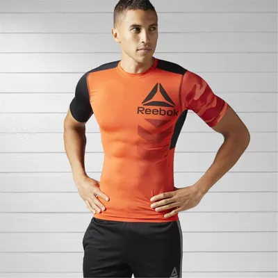 Zdjęcie produktu dla Reebok Koszulki Activchill Short Sleeve M, BK3932, Rozmiar: 170