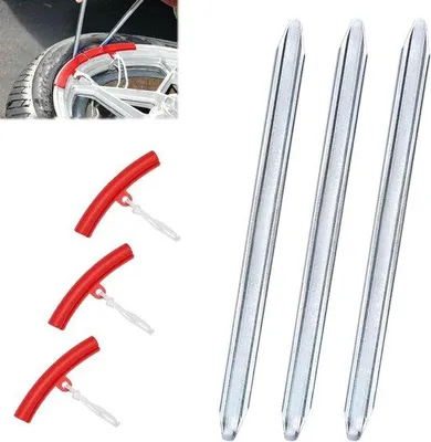 Immagine prodotto di Levagomme da 30 cm con protezione per cerchioni per biciclette, scooter e auto